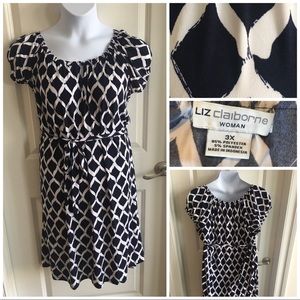 Liz Claiborne Geometric Dress